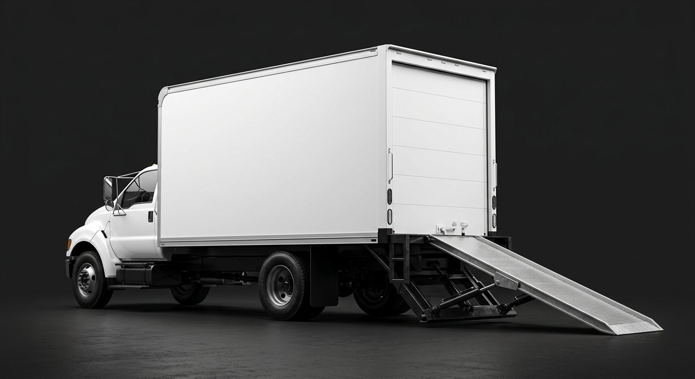 Fotografía individual de Camioneta con Rampa